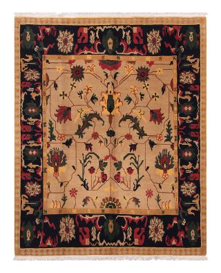 Tufenkian Kotana Heriz Tan/Jewel Rug