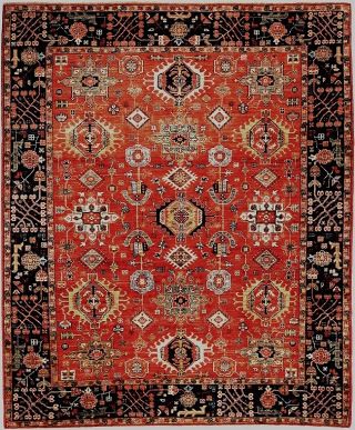 Cyrus Artisan Afghani Karajeh Rug