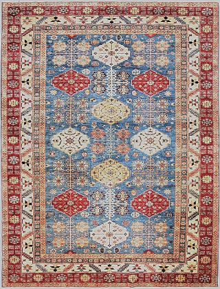 Cyrus Artisan Afghani Caucasian Rug